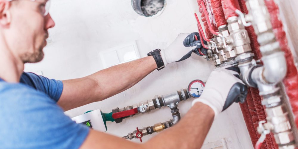 Professional Plumber Work